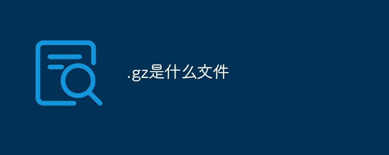 .gz是什么文件