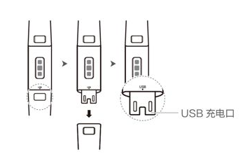 荣耀手环怎么充电