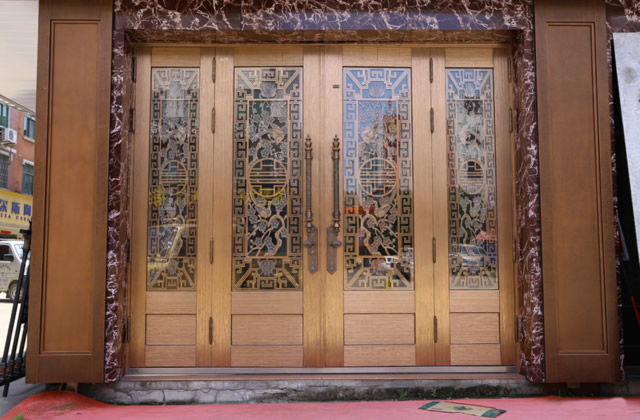 铜质楼宇门如何清洁？小区入口铜门平时怎么维护