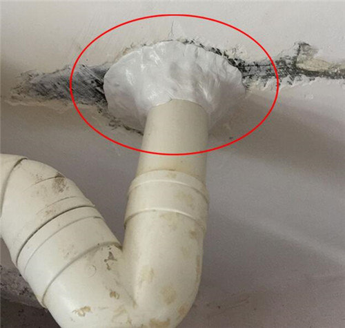 防水补漏贴可以贴水管吗