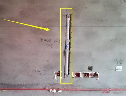 电视墙50管预埋做法是什么